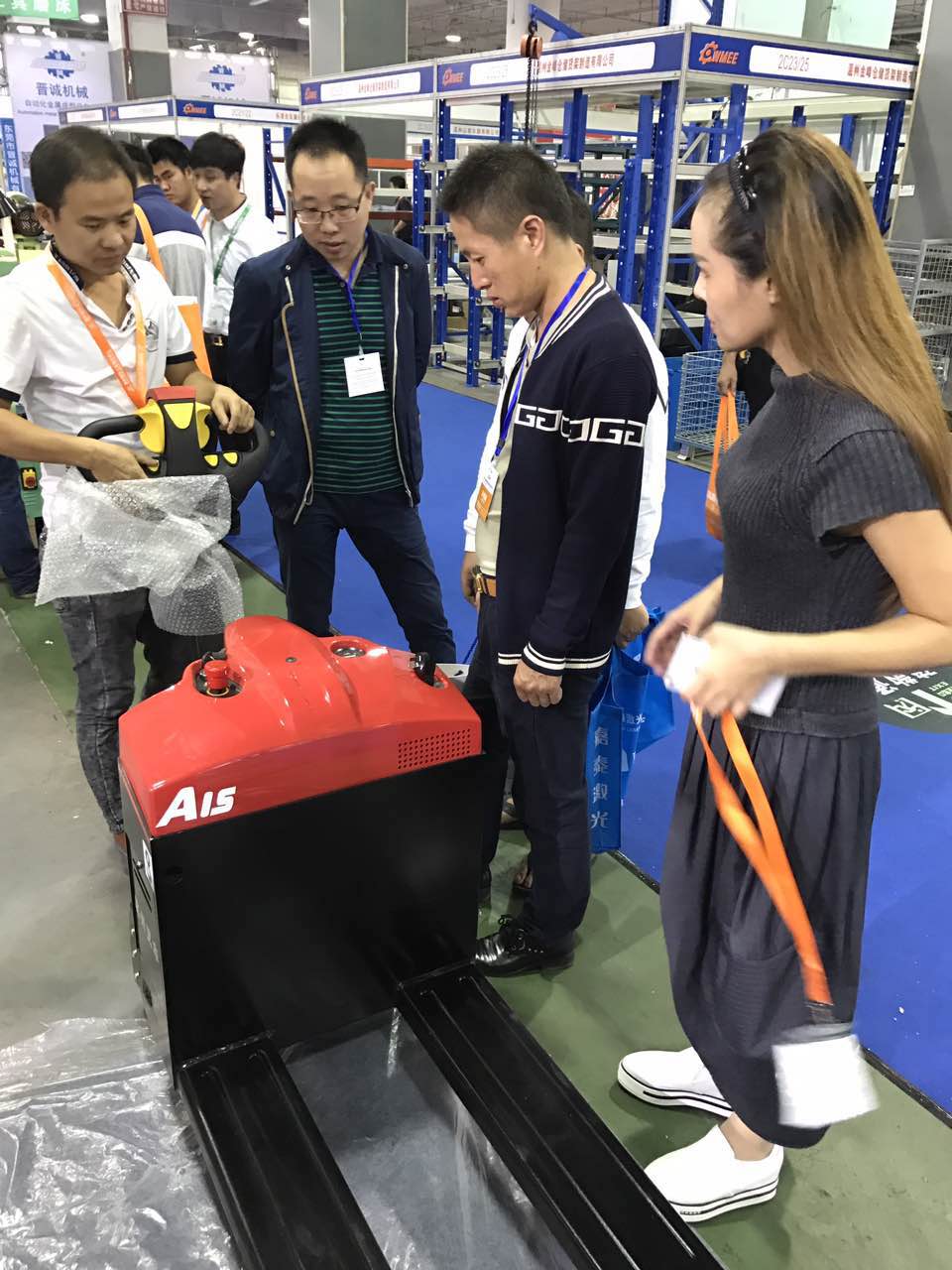 杭叉集團參展第十一屆溫州（中國）機械設備展覽會