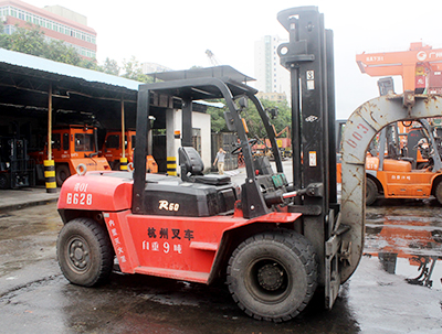 廣州港：杭叉柴油叉車(chē)助力碼頭的高強(qiáng)度工作